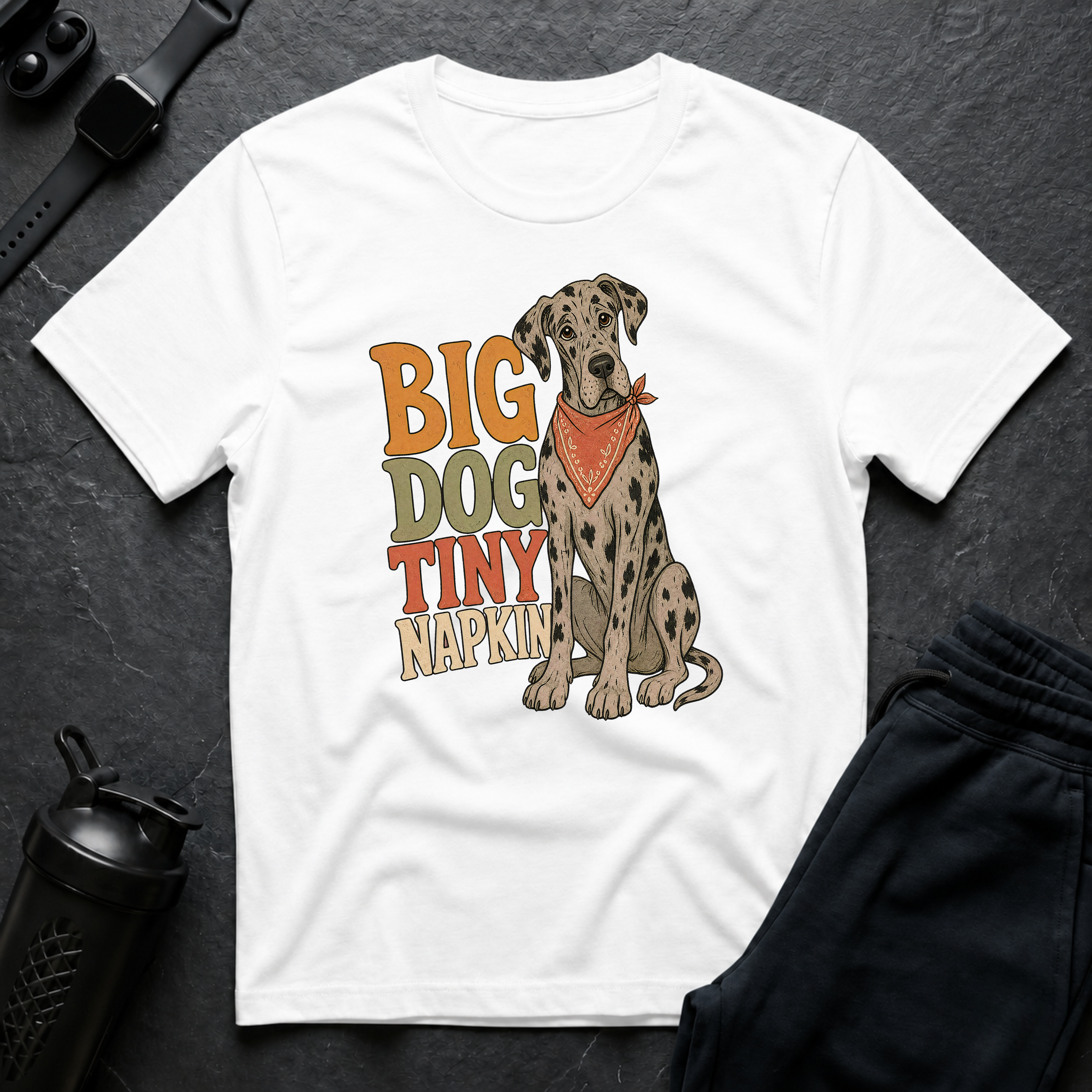 Big Dog Tiny Napkin