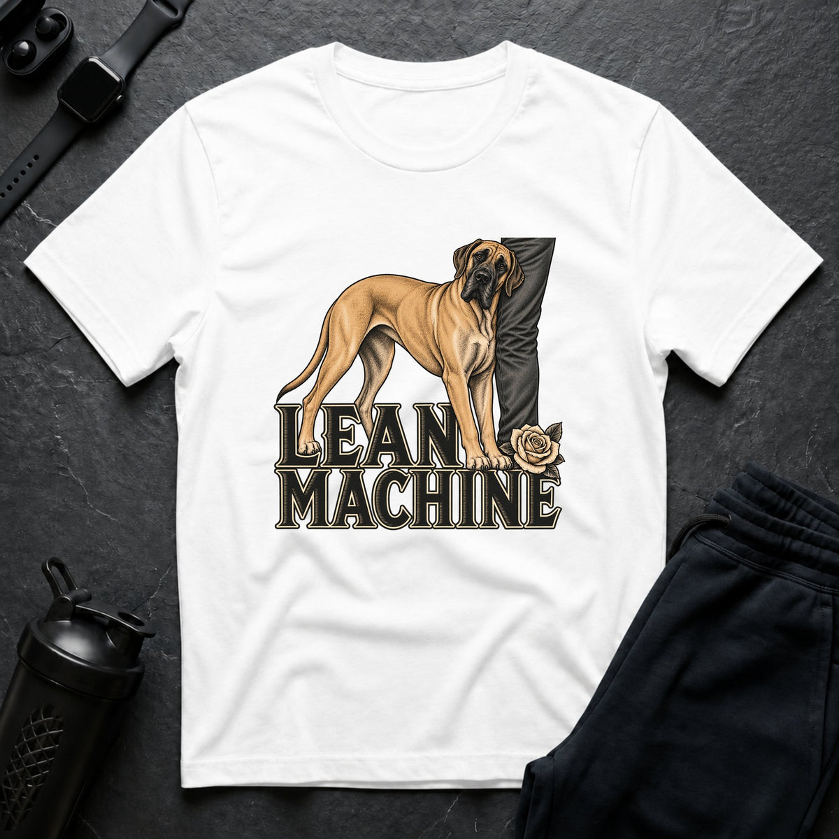 Lean Machine – Great Dane T-Shirt design