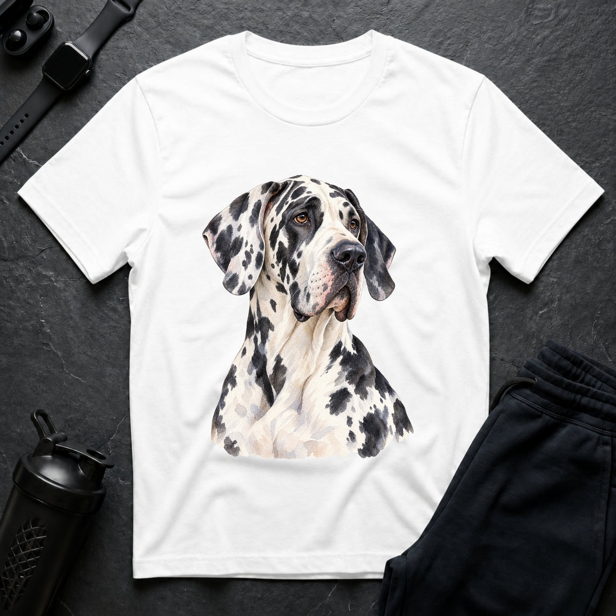 Dappled Elegance – Great Dane T-Shirt