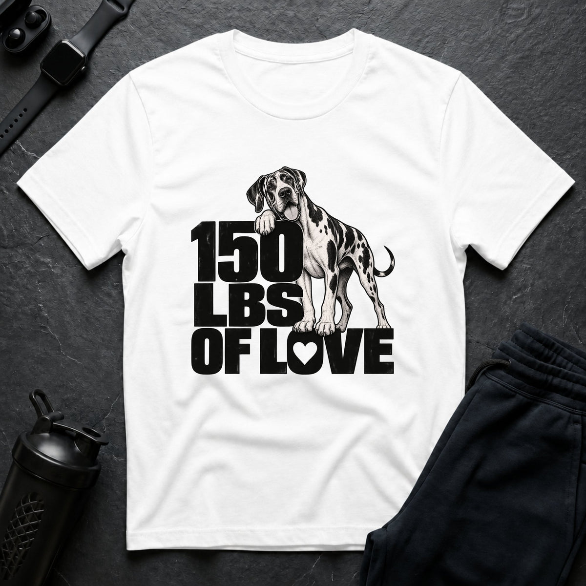 Giant Paw Passion – Great Dane T-Shirt design