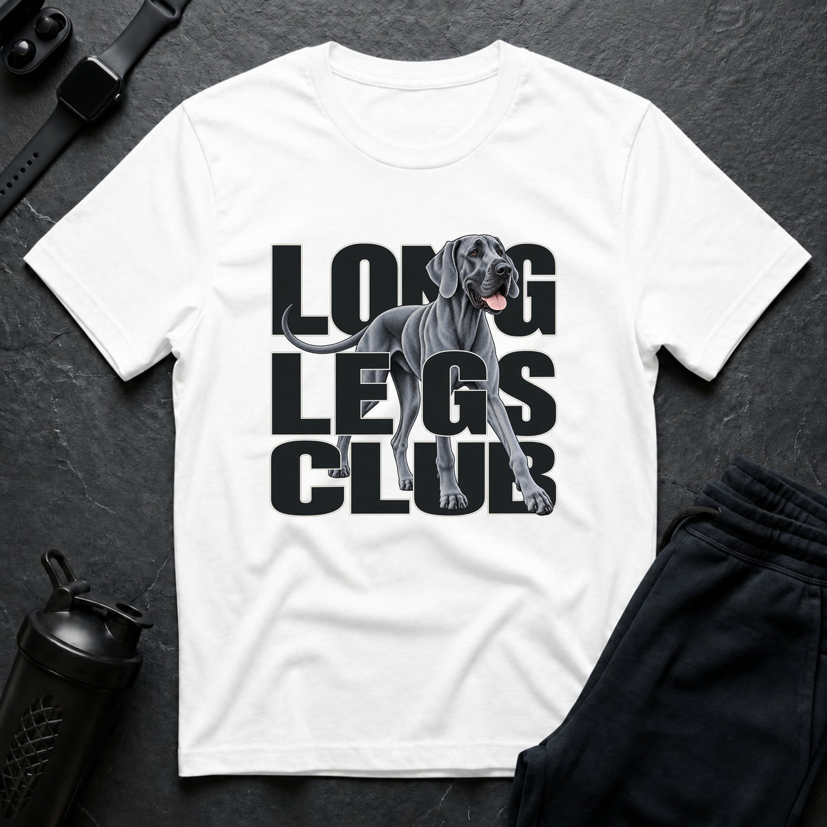 Long Legs Club – Great Dane T-Shirt design