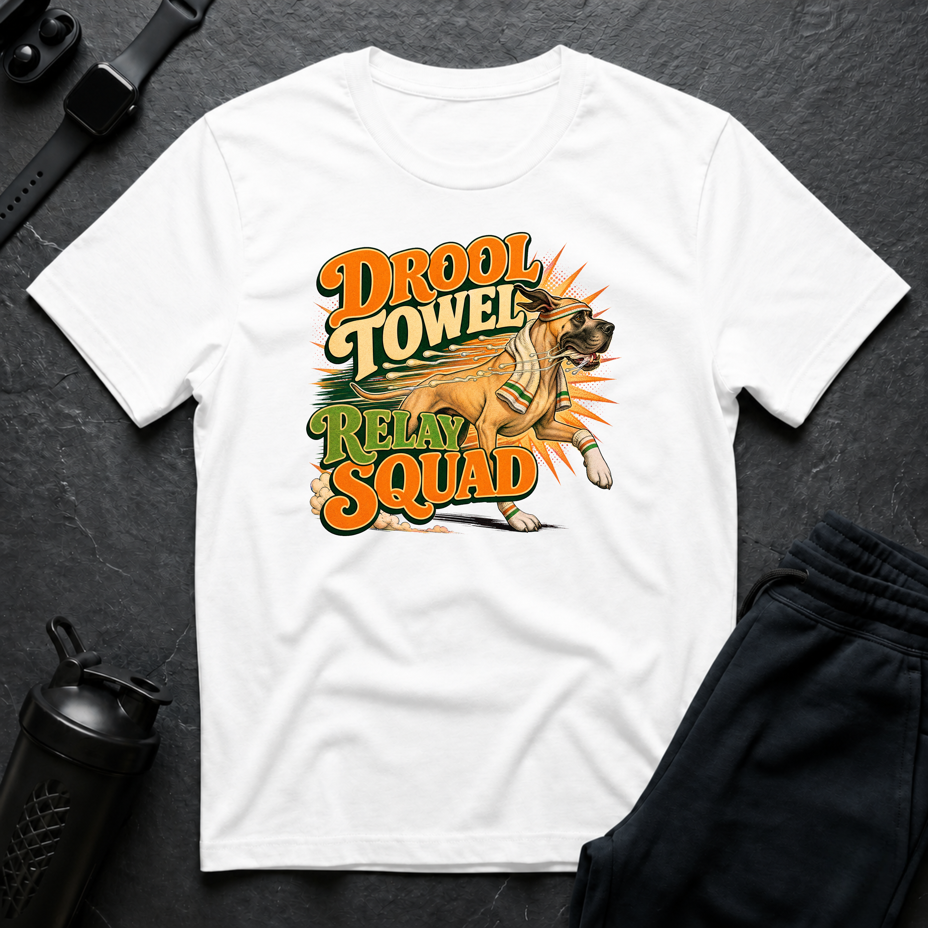 Drool Towel Relay Squad