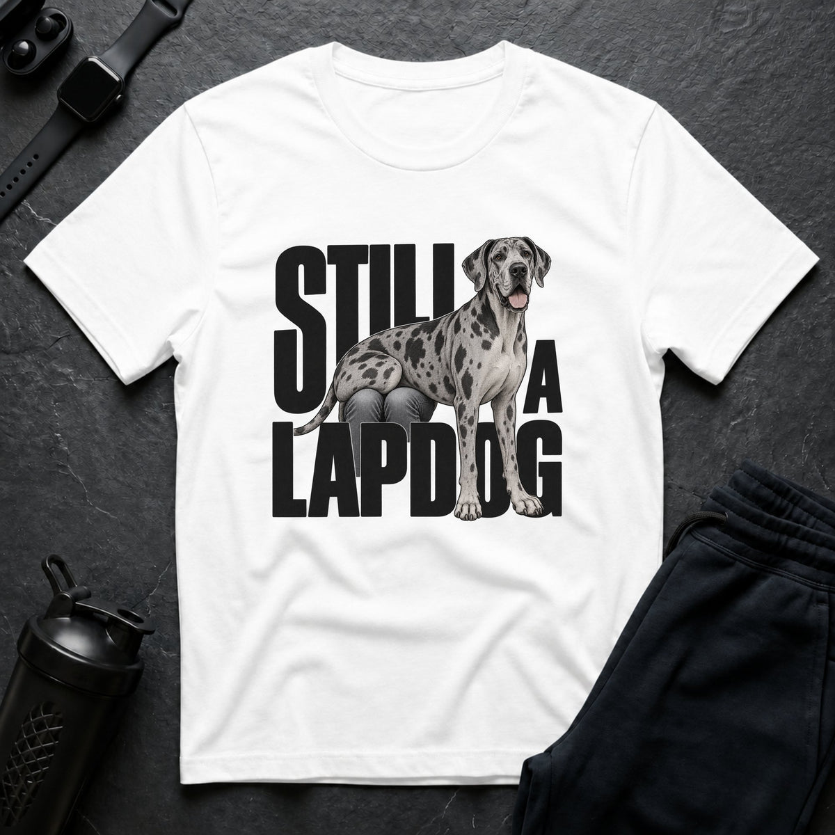 Still A Lapdog – Great Dane T-Shirt design