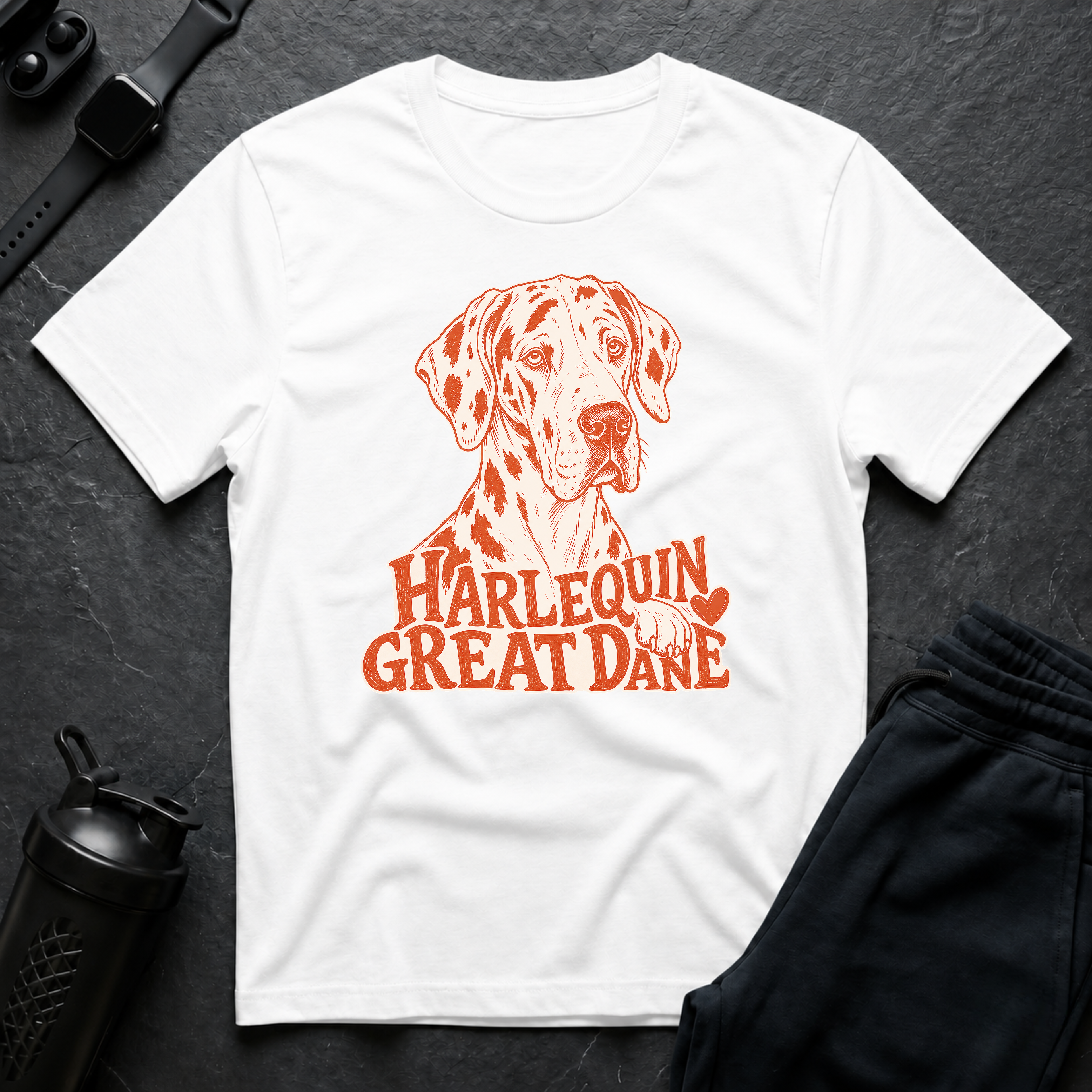 Harlequin Great Dane