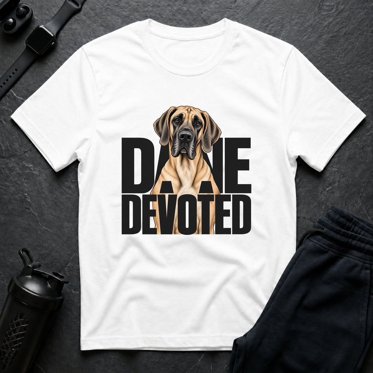 Dane Devoted – Great Dane T-Shirt design