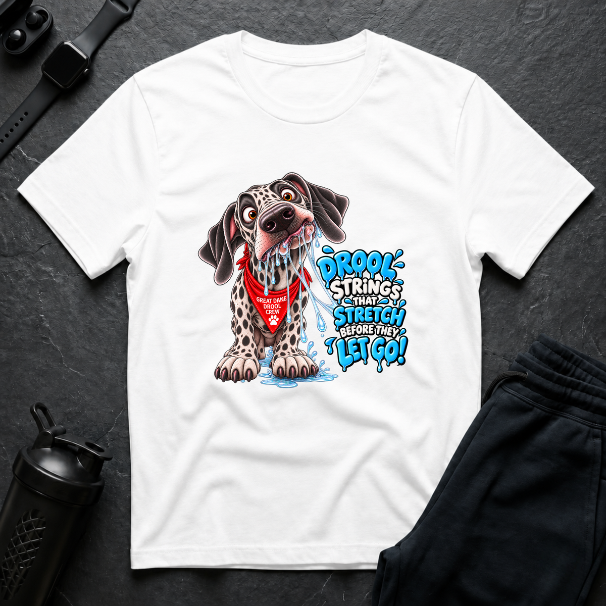 Drool Strings – Great Dane T-Shirt design
