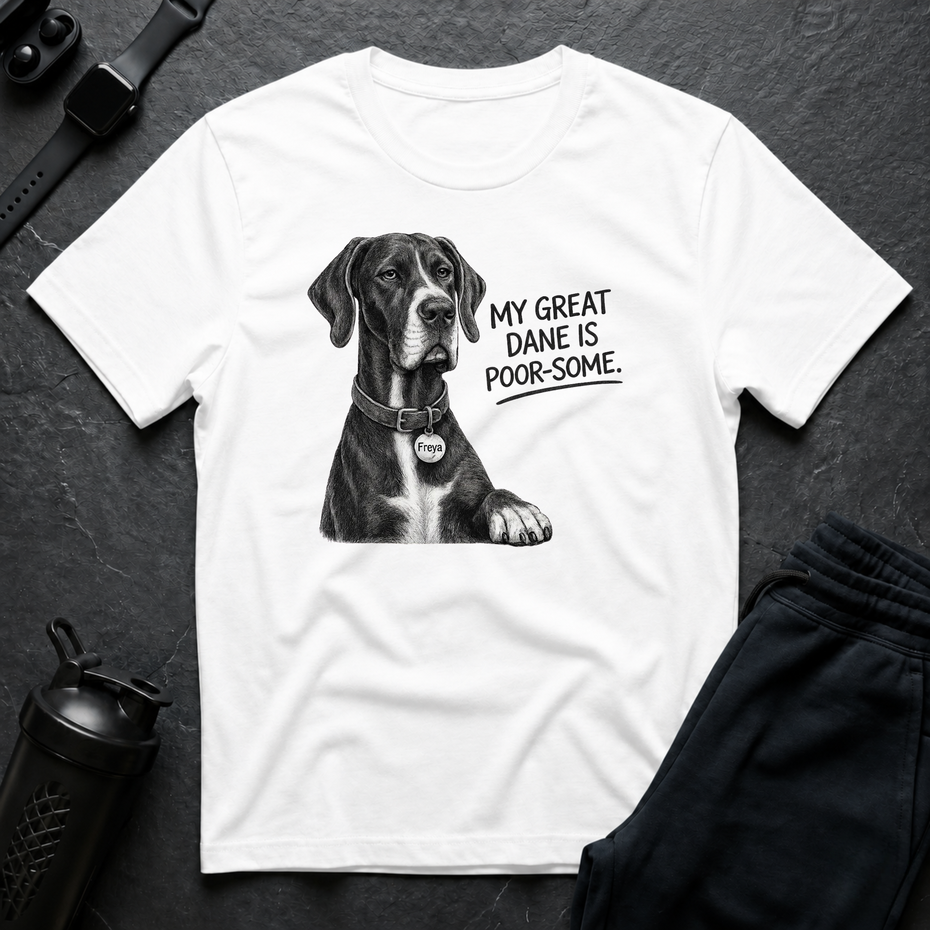 My Great Dane Poor-Some