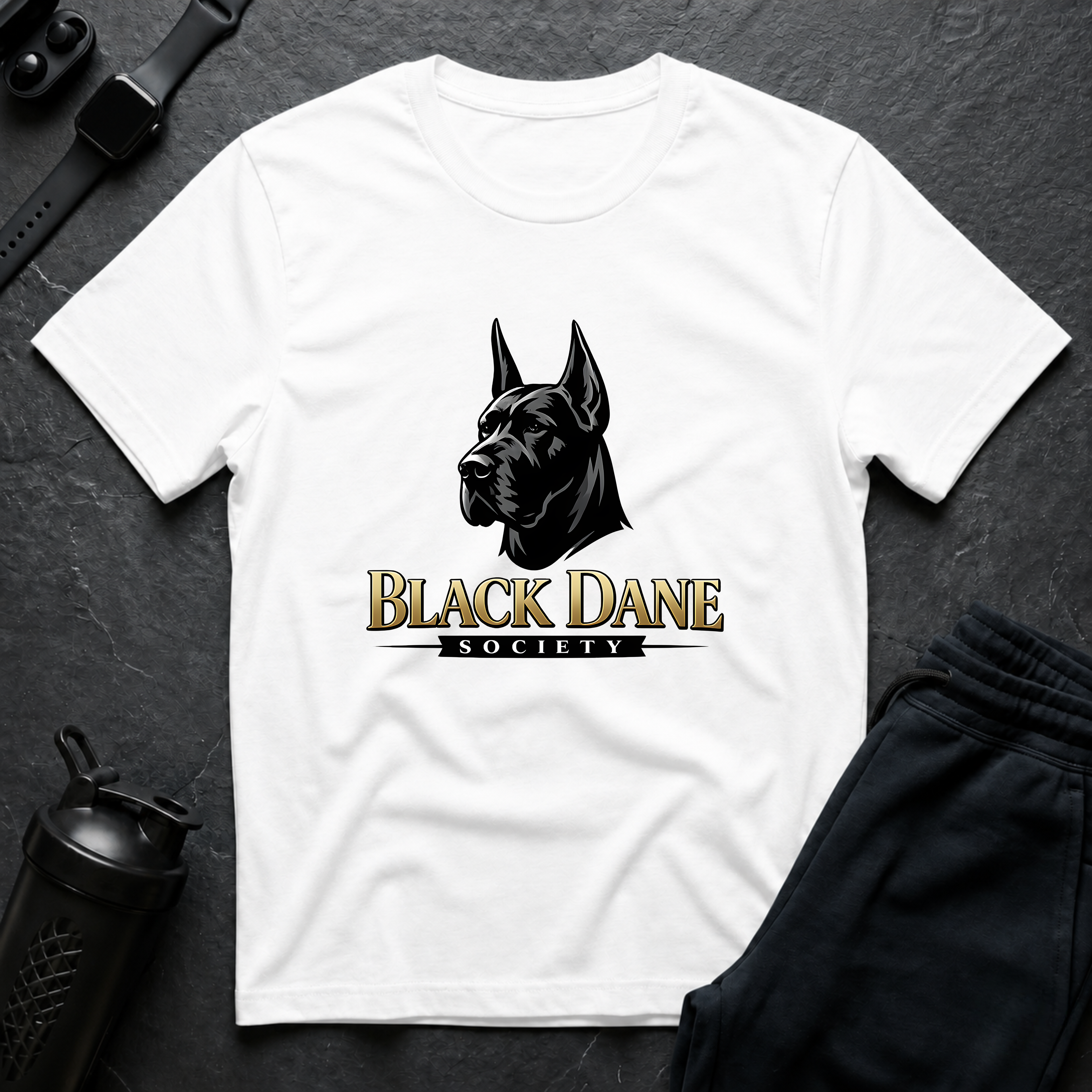Black Dane Society T-Shirt
