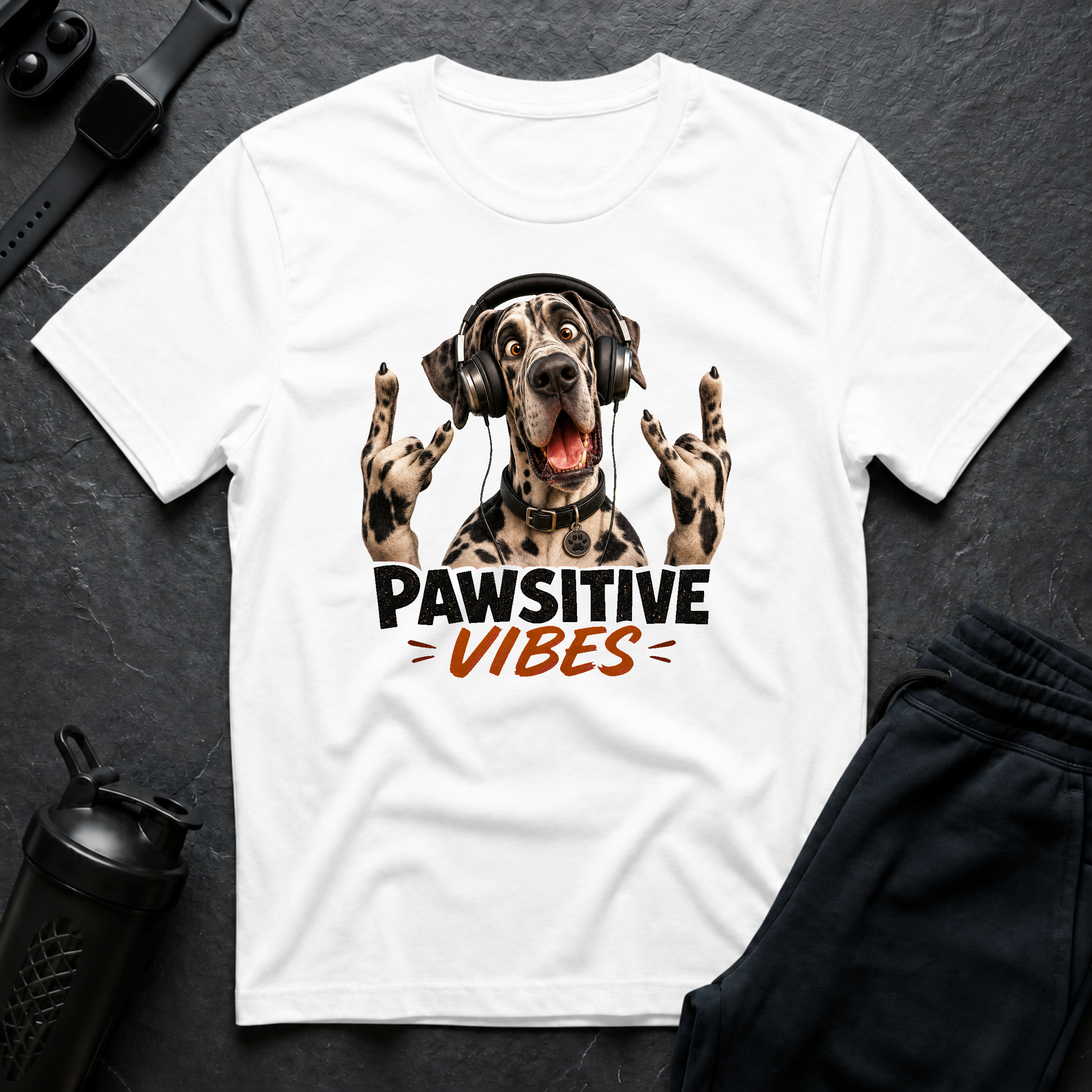 Pawsitive Vibes Rock
