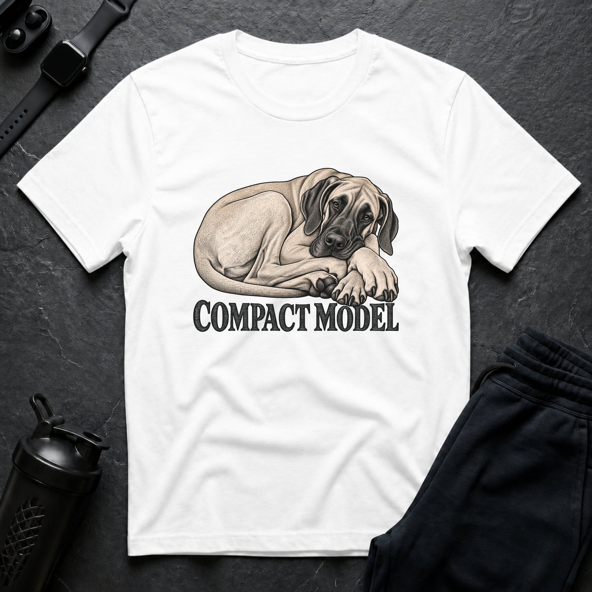 Compact Model – Great Dane T-Shirt design