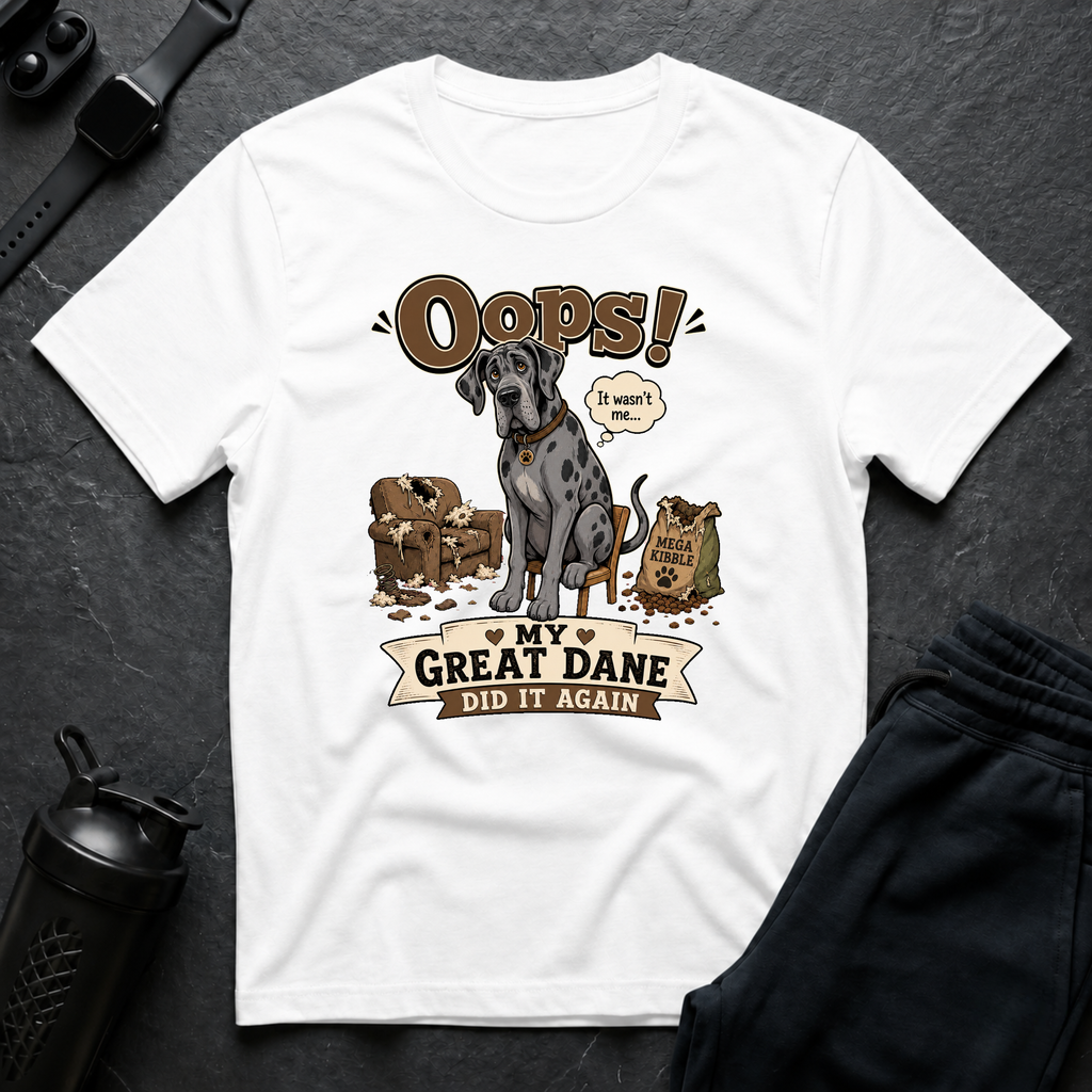 Oops Great Dane Mishap