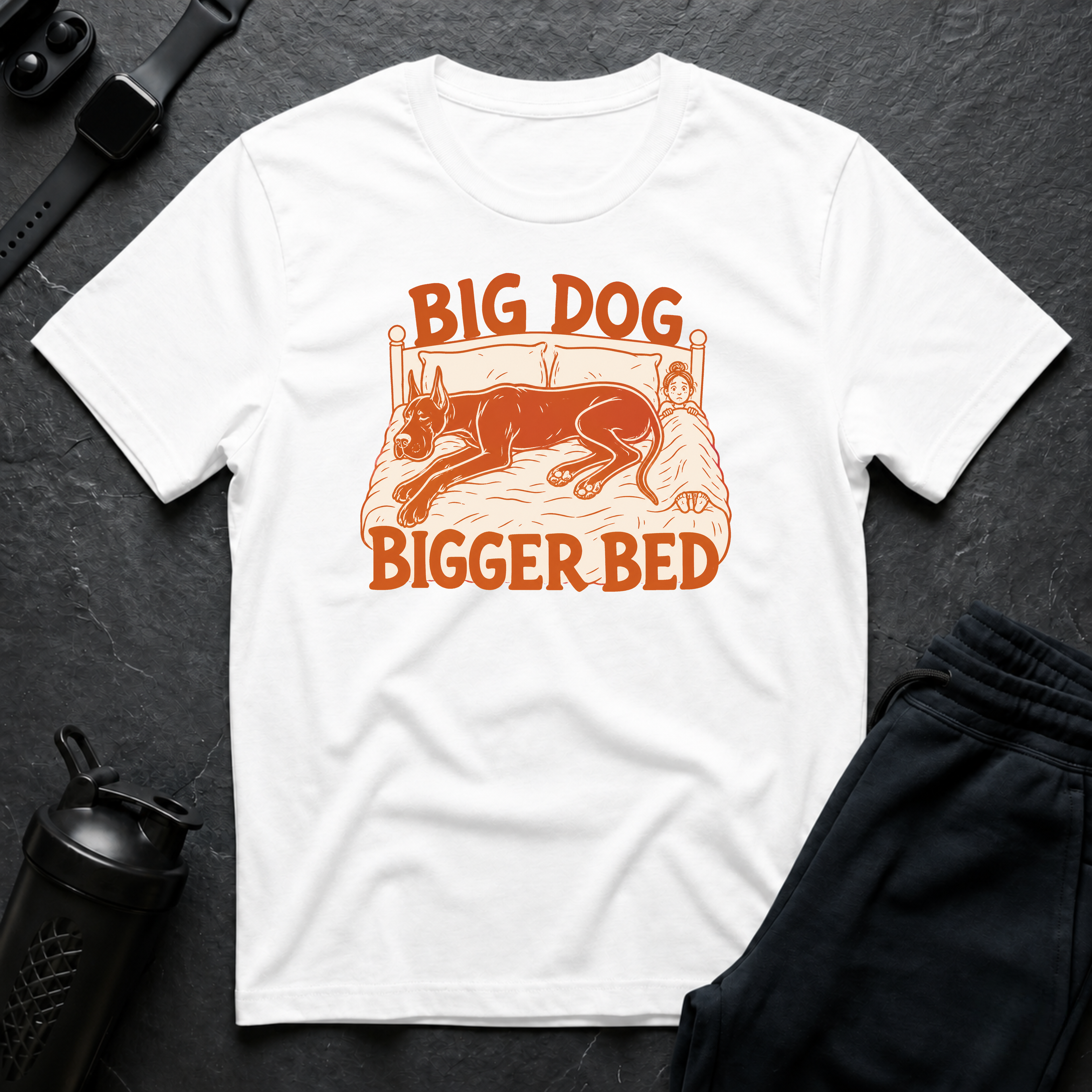Big Dog Bigger Bed