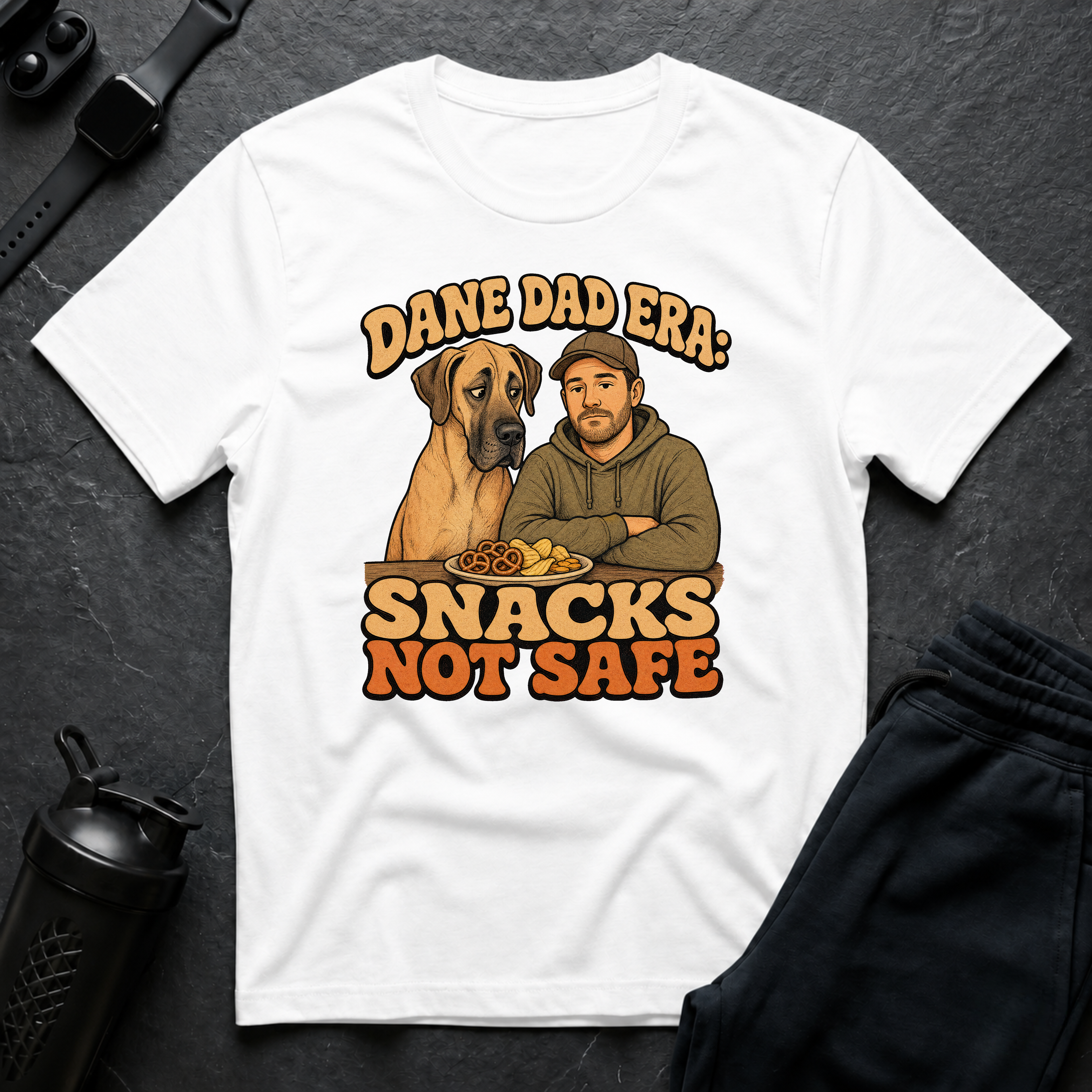 Dane Dad Snack Alert