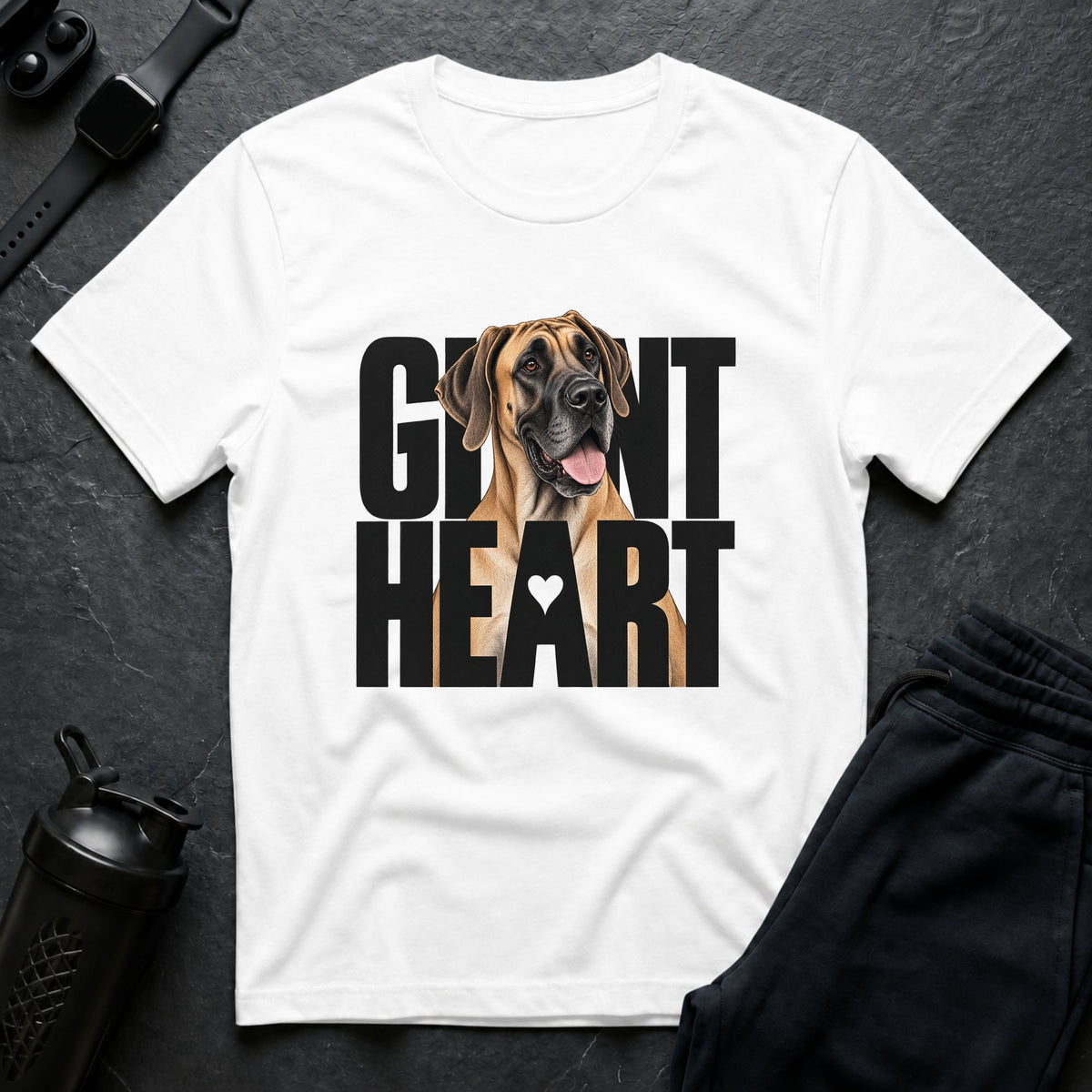 Giant Heart – Great Dane T-Shirt design