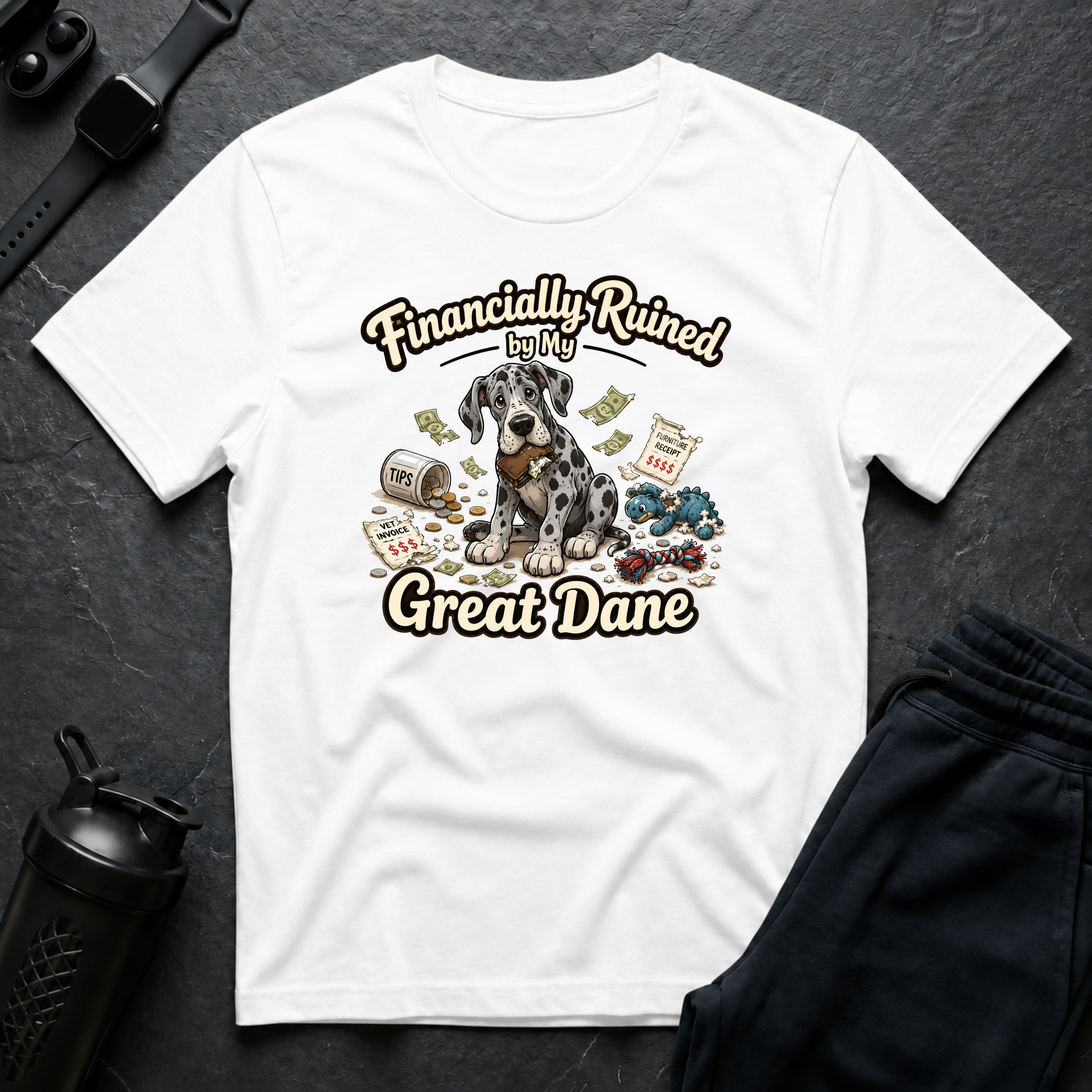 Financially Ruined Great Dane