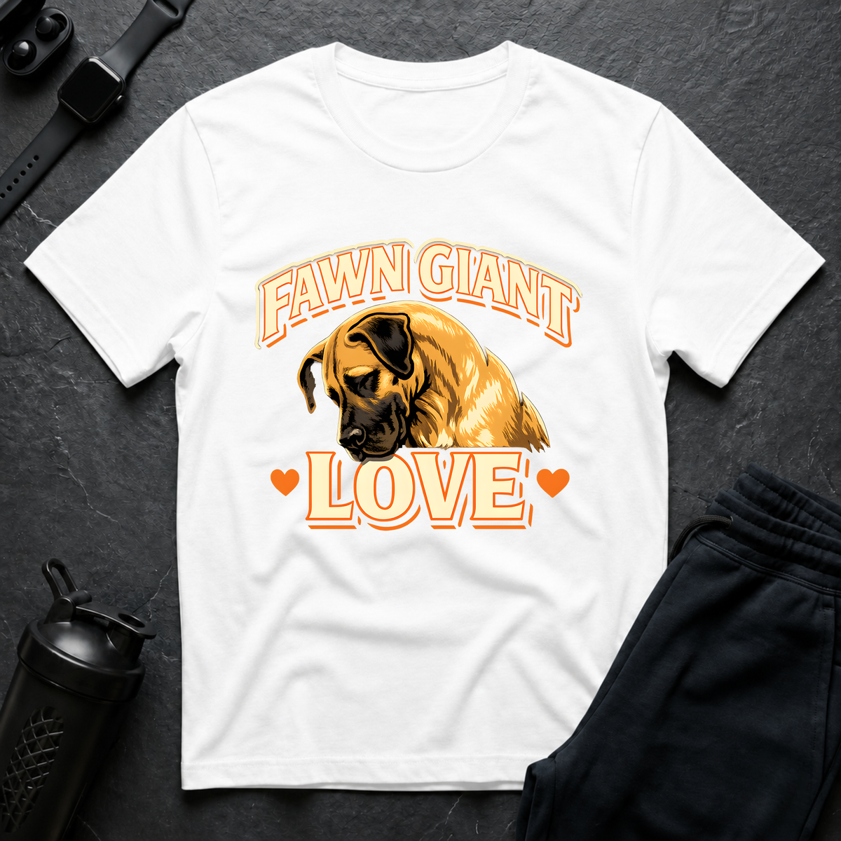 Fawn Giant Love T-Shirt