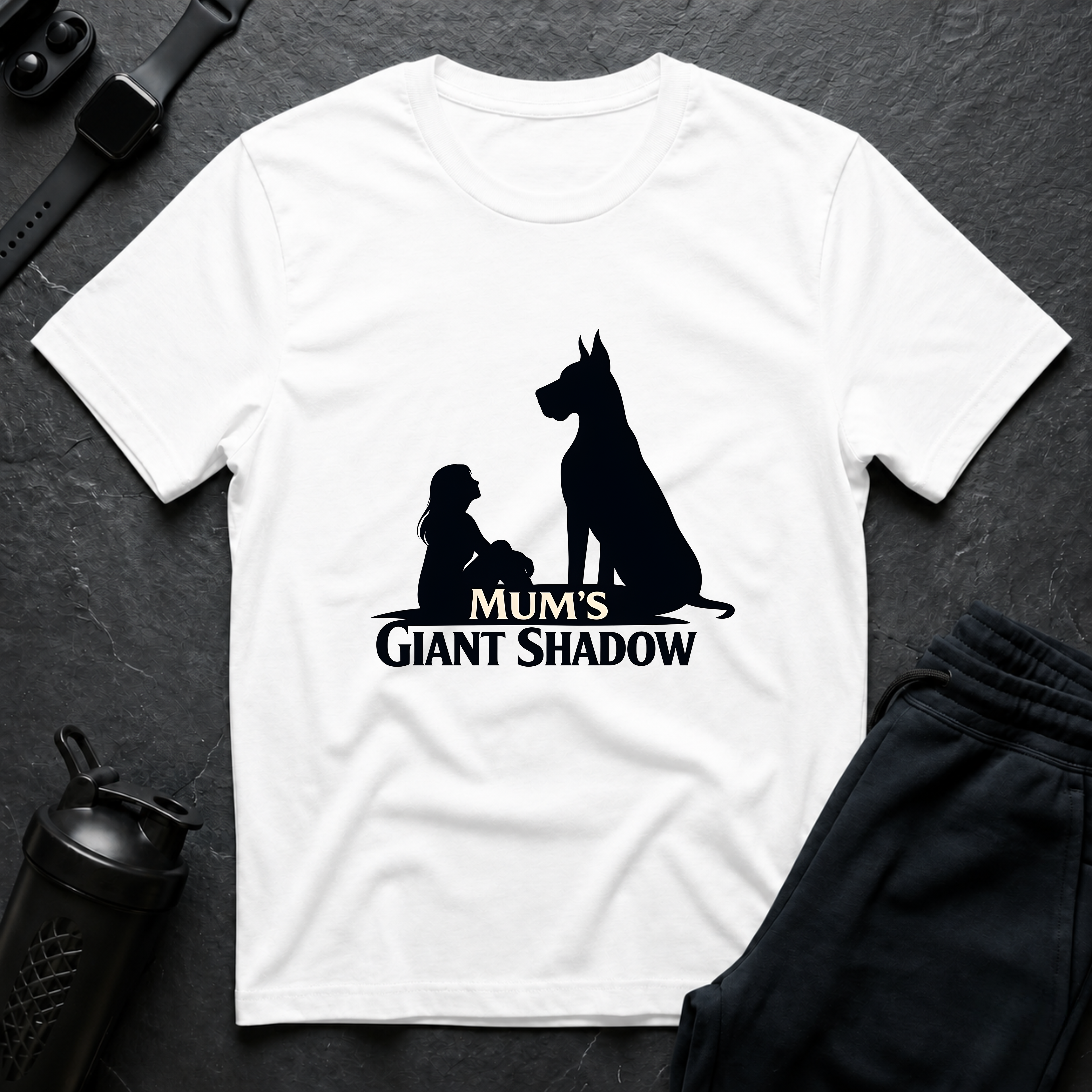 Mum's Giant Shadow