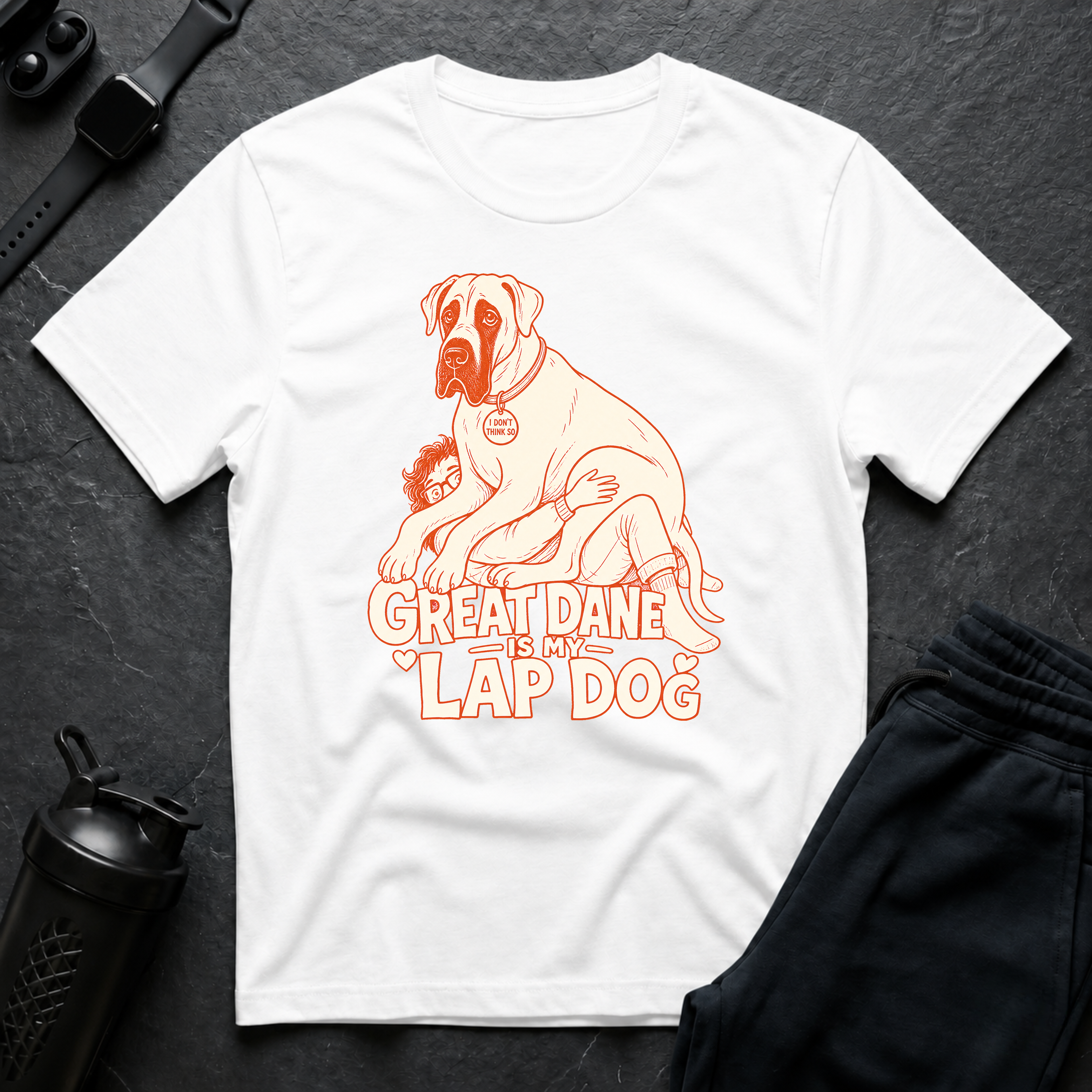 Great Dane Lap Dog