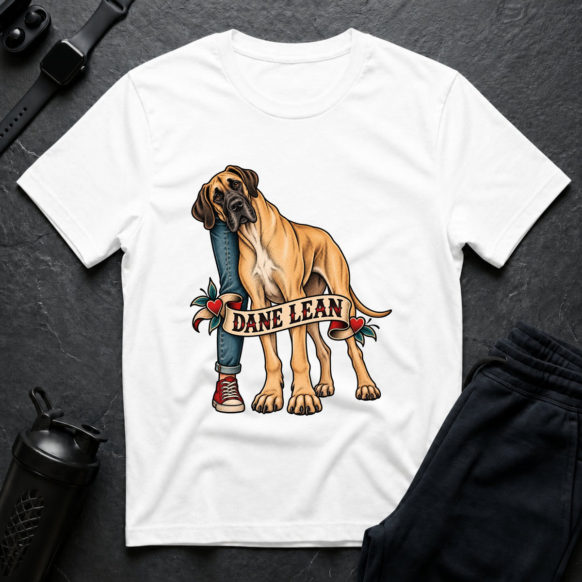 Dane Lean – Great Dane T-Shirt design
