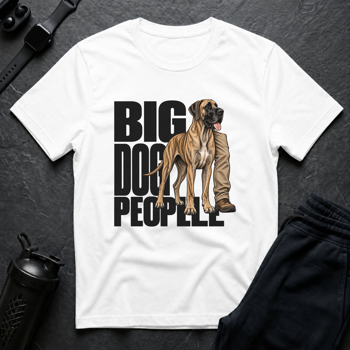 Big Dog People – Great Dane T-Shirt design