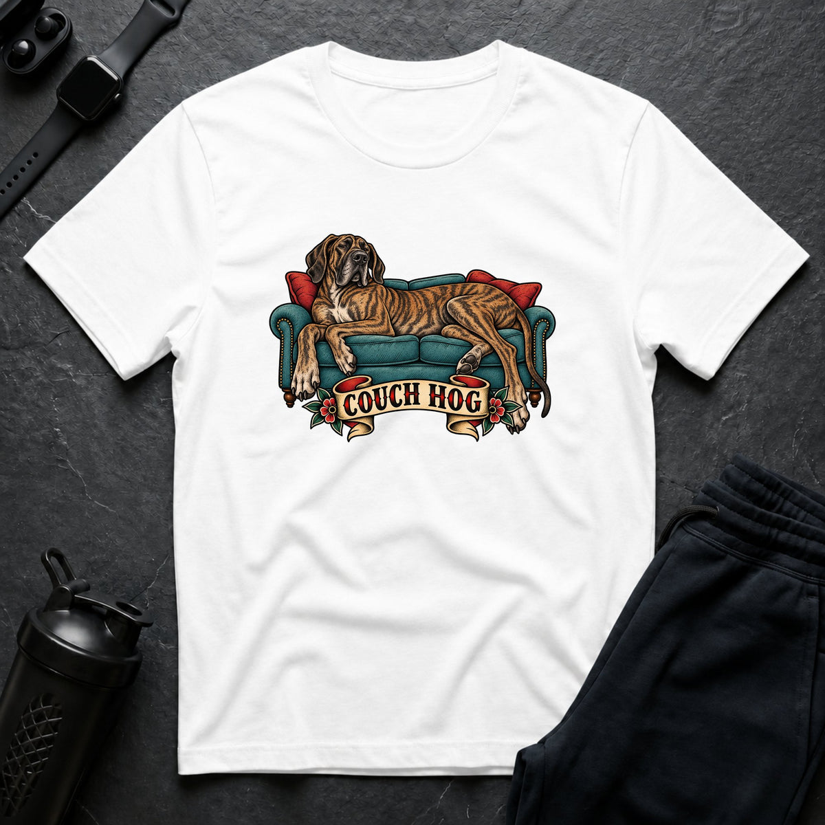 Sofa King – Great Dane T-Shirt design