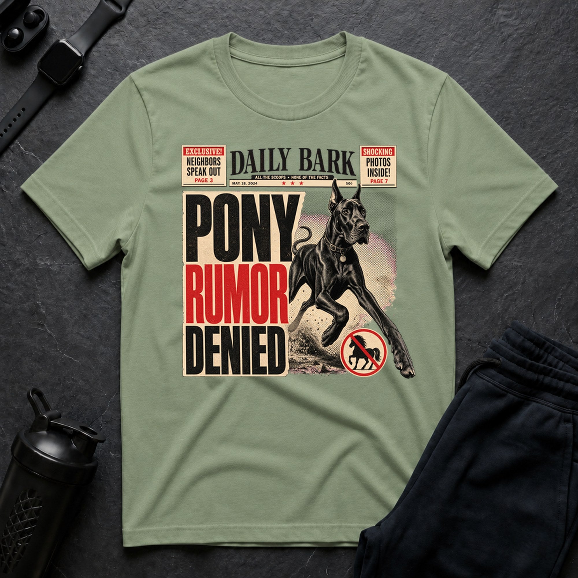 Black Dog Pony Paper - Sage
