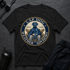 Blue Great Dane Seal - Black
