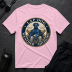 Blue Great Dane Seal - Light Pink