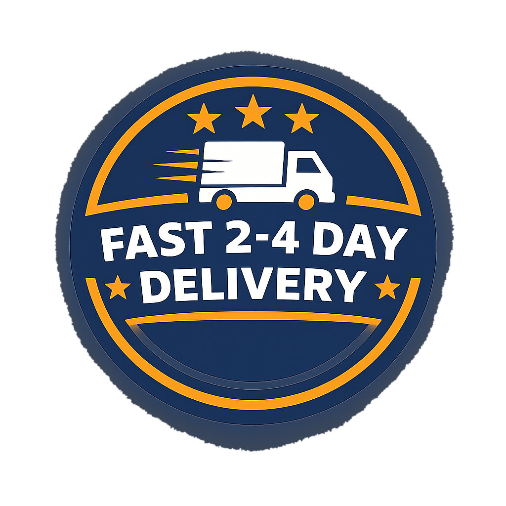 Fast 2-4 day delivery