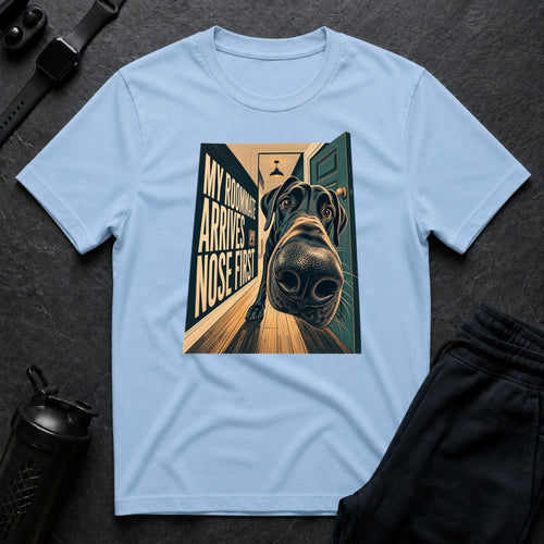 Black Dane Long Nose - Light Blue