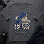 Blue Dane Woodcut - Sport Grey