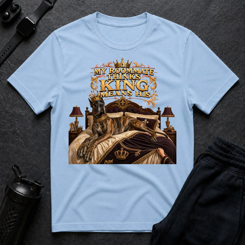 Brindle Dane King - Light Blue